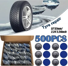 500 Pcs Medium Size (2- 1/4") Round Radial Repair Tire Patches With High Quality