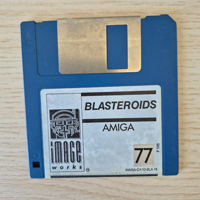   BLASTEROIDS   Floppy Disk Commodore Amiga 500 600 2000  