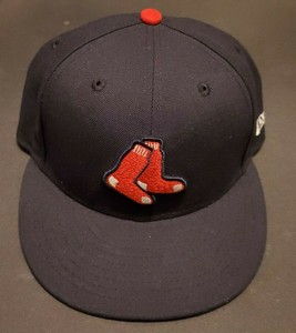 Boston Red Sox 59fifty Official On Field Cap New Era Fitted Size 7 3 8 Ebay