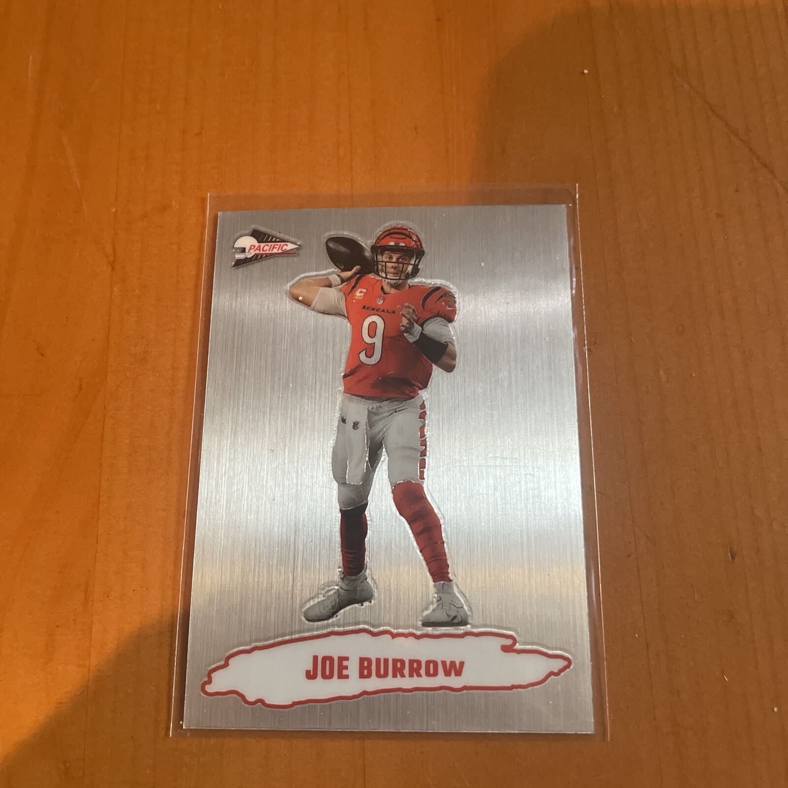 Joe Burrow 2022 Panini Zenith Football Silver Pacific Prizm #PAC-04 Bengals