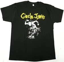 CIRCLE JERKS Skanking Man T-shirt Hardcore Punk Rock Tee Men's New