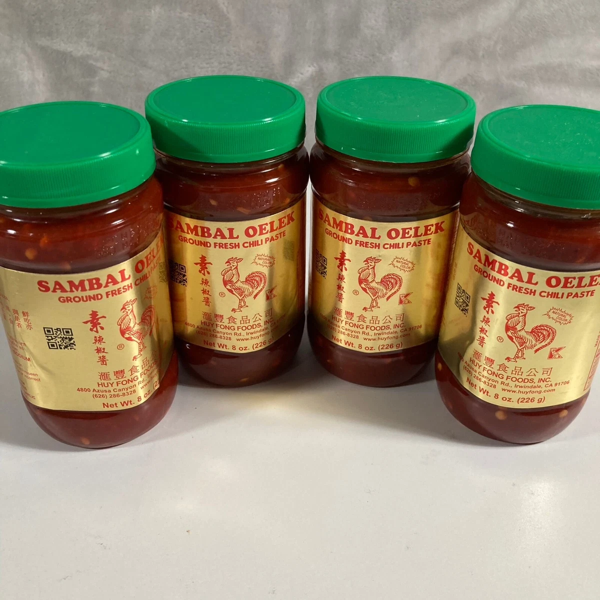 Huy Fong Sambal Oelek Ground Fresh Chili Paste 18 Oz