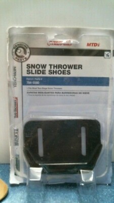 Slide Shoe MTD Oem-784-5580 Craftsman Yard-man Snow Throwers for