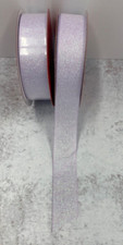 2x purple metallic sheer ribbon 1 in x 10 yds / roll crafts bows wreaths Easter