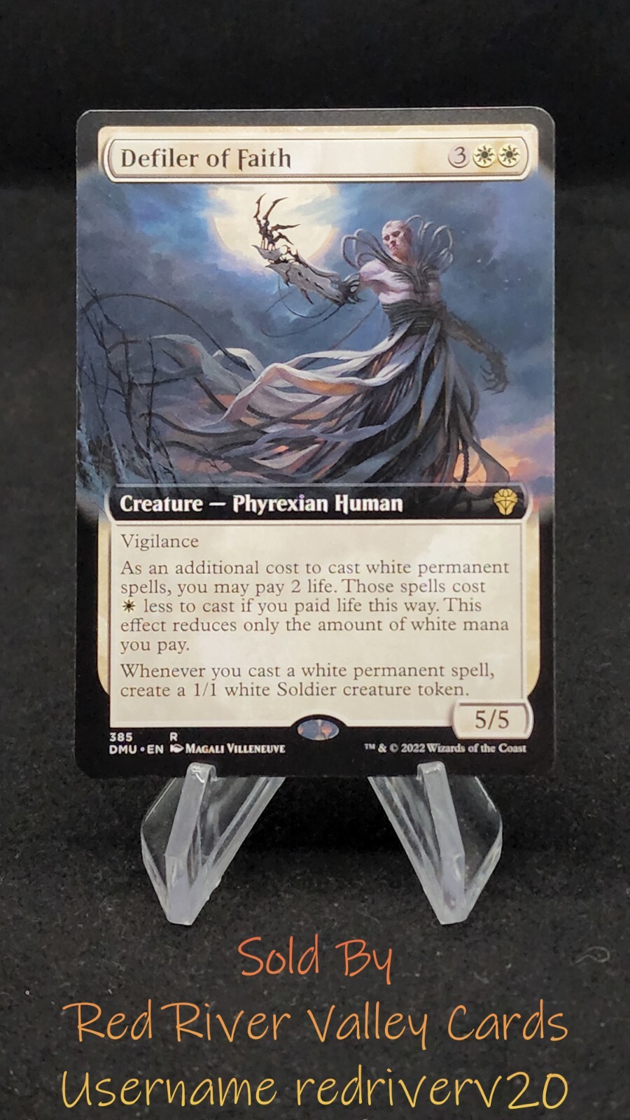 1x Defiler of Faith (Extended Art) - Dominaria United DMU - #385 | eBay