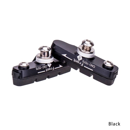 Scarpe Freno Bici Strada Pinza C Zoccolo Pastiglie Gomma Sostituibili CNC Shell Block - Foto 31 di 37