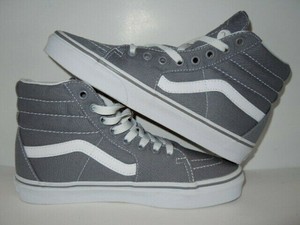 grey vans high tops womens