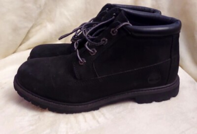 Timberland Womens Nellie Waterproof Chukka Boots Size 8.5 M Black