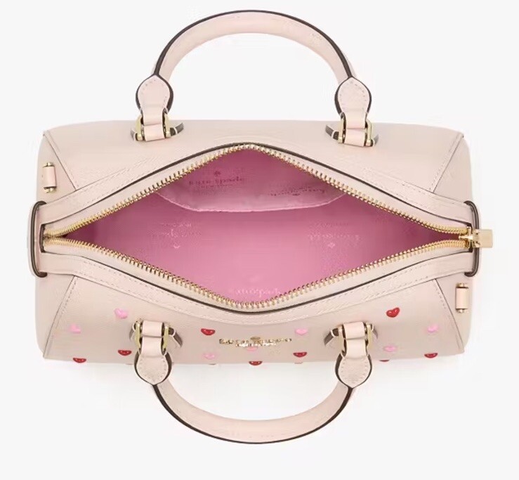 ショルダーバッグ・ポシェット Kate Spade Madison Heart Studs Small Dolly Duffle KK211 NWT Kate Spade Madison Heart Studs Small Dolly Duffle