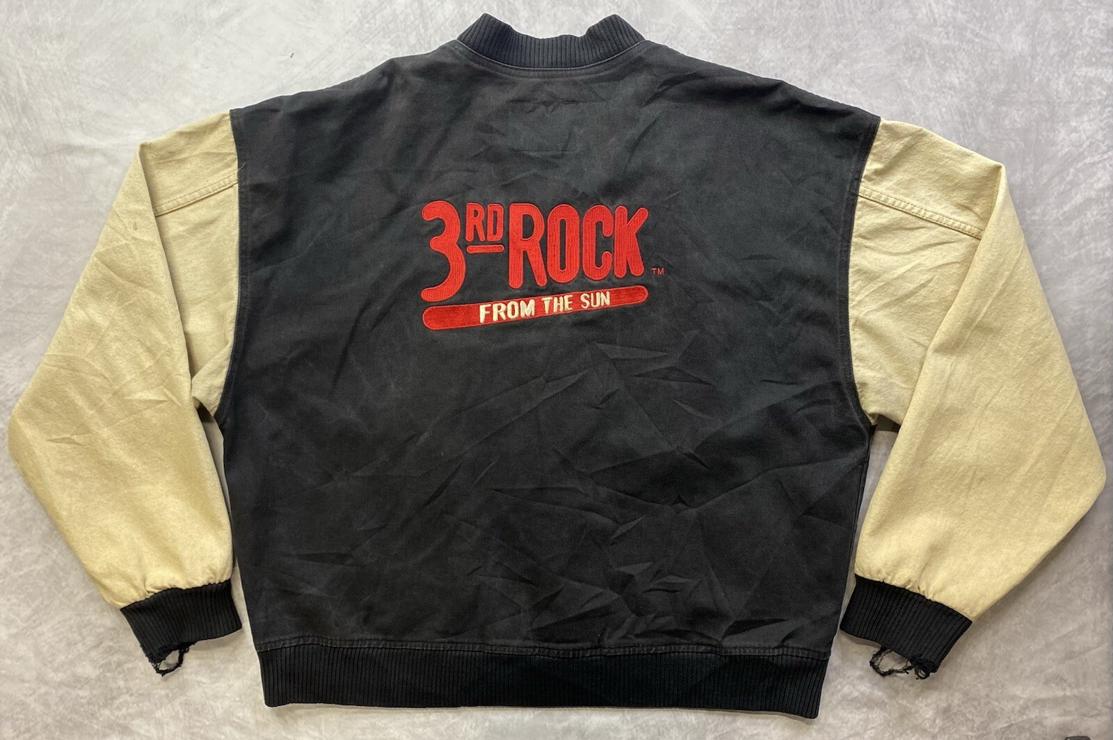 Vintage 3rd Rock From The Sun NBC Promo Jean Jacket Size XL