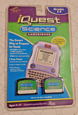 iQuest  2 Interactive "Science" Cartridges  Grade 6-8  Ages 11-14  Brand New