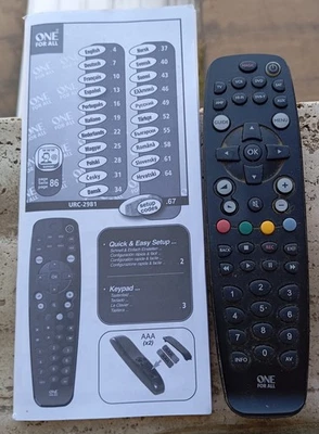 N° 1 Telecomando One For All URC 2981 , in confezione originale. - Imagen 1 de 4