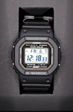 CASIO G-SHOCK GW-5000U-1JF GW-5000 Solar Radio Digital Men Watch Black Japan