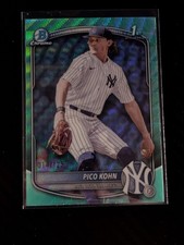 2025 Bowman Draft Chrome Pico Kohn BDC-52 1st Bowman Aqua Wave Refractor 14/125