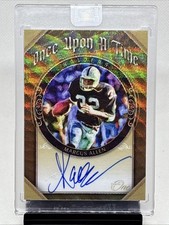 2021 One Once Upon a Time Signatures Marcus Allen Gold /5 Auto Raiders HOF NM+