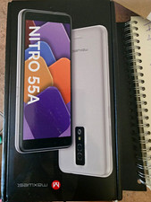 Maxwest Nitro 55A 16GB 2GB RAM Black Dual SIM 5.5" Android 11 Go 4G LTE