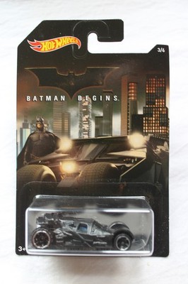 Hot Wheels Batman 3/6 Batman Begins Batmobile