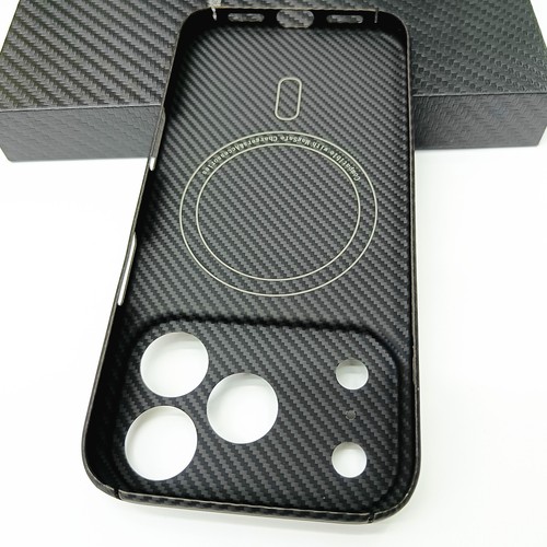 Aramid Carbon Fiber Magsafe Case Fo iPhone 17 Pro Max Air Woven Ultra Thin Cover - Picture 9 of 16