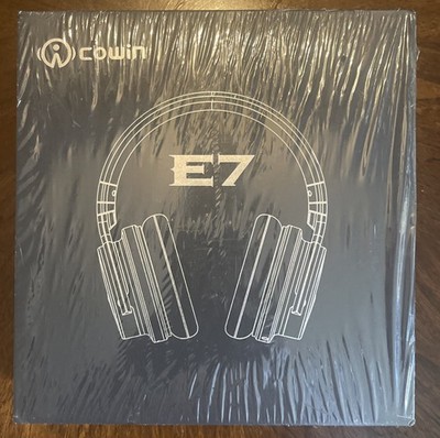 Cowin E7 Active Noise Cancelling Headphones Bluetooth Wireless Black