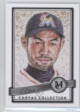 2016 Topps Museum Collection Canvas Ichiro Suzuki by Mayumi Seto #CC-9 HOF 0b2