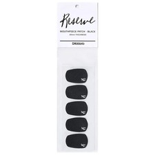D&rsquo;Addario Reserve Mouthpiece Patches, Black 5-Pack