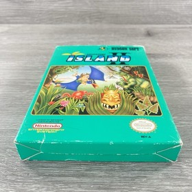 Adventure Island II Complete In Box  Nintendo Entertainment System NES Tested