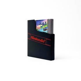 Adventures Of Lolo 3 Nintendo Nes Pal A Ita Cartuccia + custodia ORIGINALE