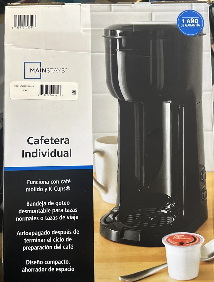 Single Serve Coffee Maker Dual Brew K Cup Ground Coffee - Image 3 of 4