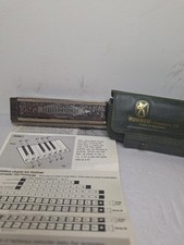 Vintage M. Hohner Super Chromonica 270 Harmonica Key G W/ Original Vinyl Case