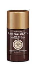 Raw Natuals by Recipe for Men No1 Alcohol free deo stick