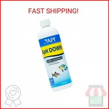 API Aquarium Pharmaceuticals 30B pH Down Aquarium pH Adjuster, 16 oz, Model Numb