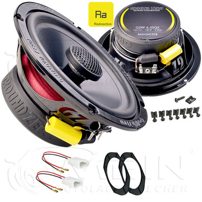 GROUND ZERO LAUTSPRECHER für MAZDA 626 V Typ GF/GW 1997-2002 Front Tür 165 #BJG2