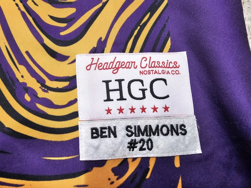 Ben Simmons Montverde Academy #20 Headgear Classics Basketball Jersey Size M - Image 4 of 4