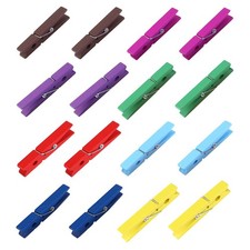 40Pcs Small Wood Clips Wooden Clothespins Clothes Pegs For Home