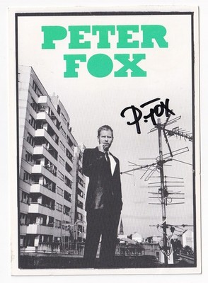 PETER FOX original signiert signed Autogrammkarte  Autogramm (12)