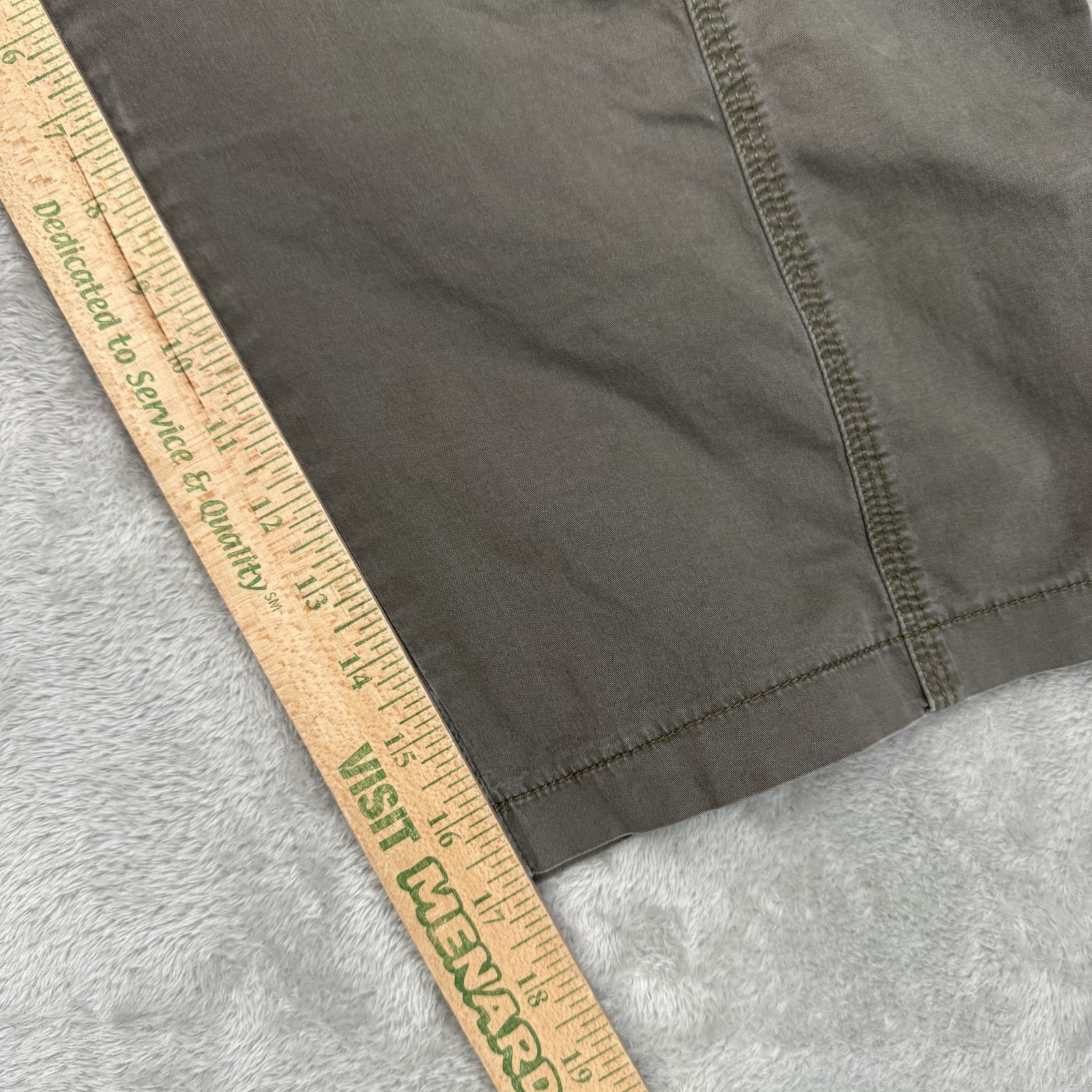 Lee Skimmer Pants Womens Plus 16W Green Capri Flex Comfort Cargo Utility Hiking thumbnail 12