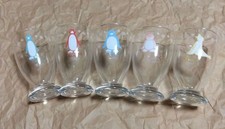 Pingu Glasses Set Of 5 Rare Penguin Model Limited Edition Amimation Collectables