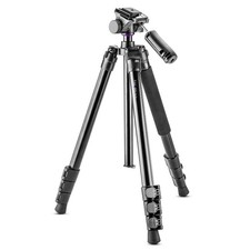 Takama Flip-Zip Tripod Monopod Kit, for Camera andSmartphone with Mount Head and