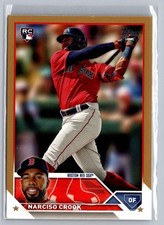 2023 Topps Update #US186 Narciso Crook Gold #/2023