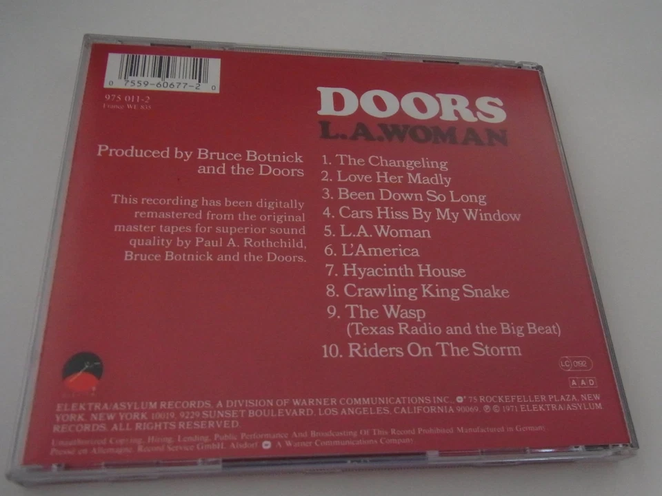 The Doors / L.A.Woman CD - Bild 2 von 3