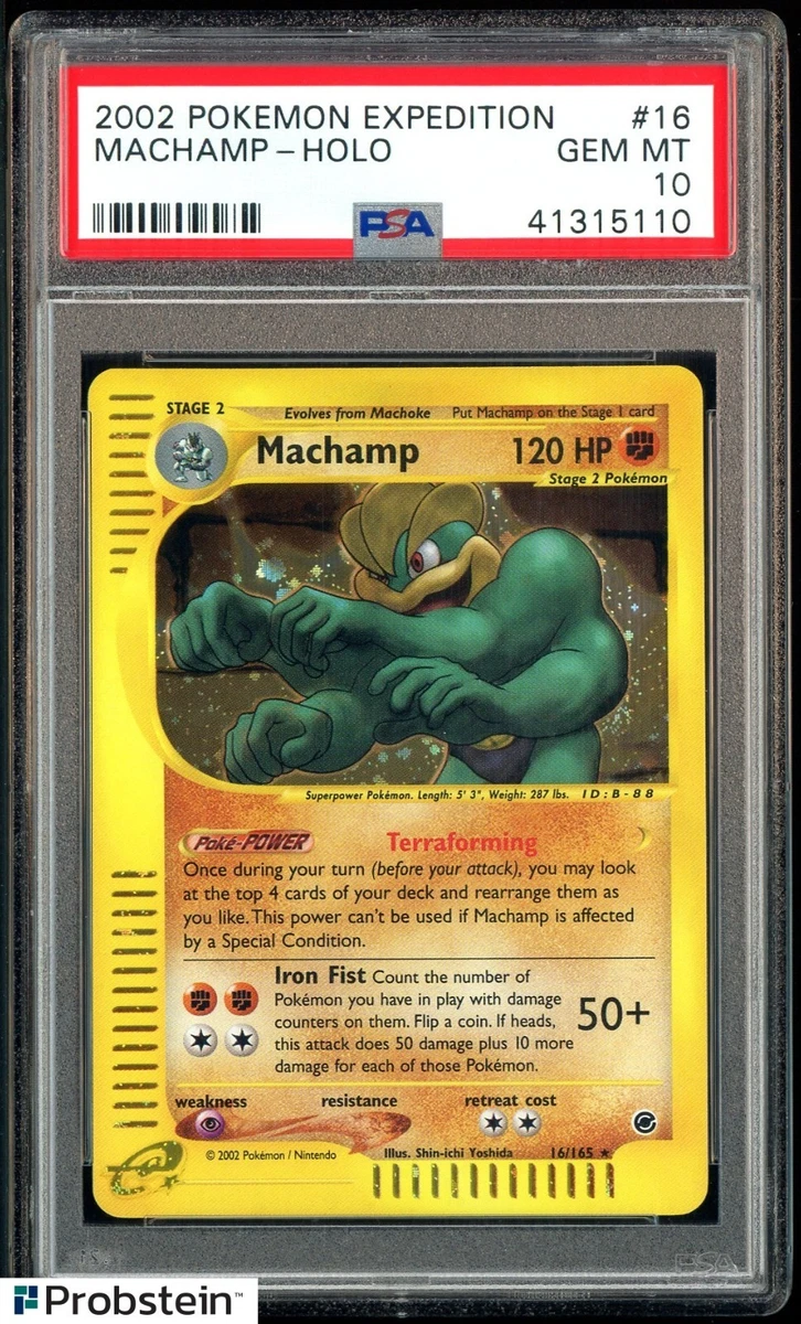 Machamp Pokémon TCG Professional Sports Authenticator (PSA) Grade