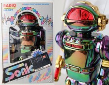 Rare Vintage 80's Sonic Robot Radio Controlled HK-337 Ho Kai Toys New