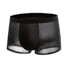 Herren Boxershorts Unterhose Mesh atmungsakti...