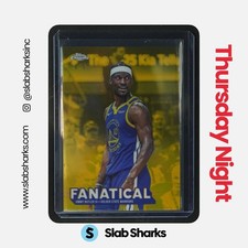 2025 TOPPS CHROME #FAN-15 JIMMY BUTLER III FANATICAL GOLD REFRACTOR SSP /50
