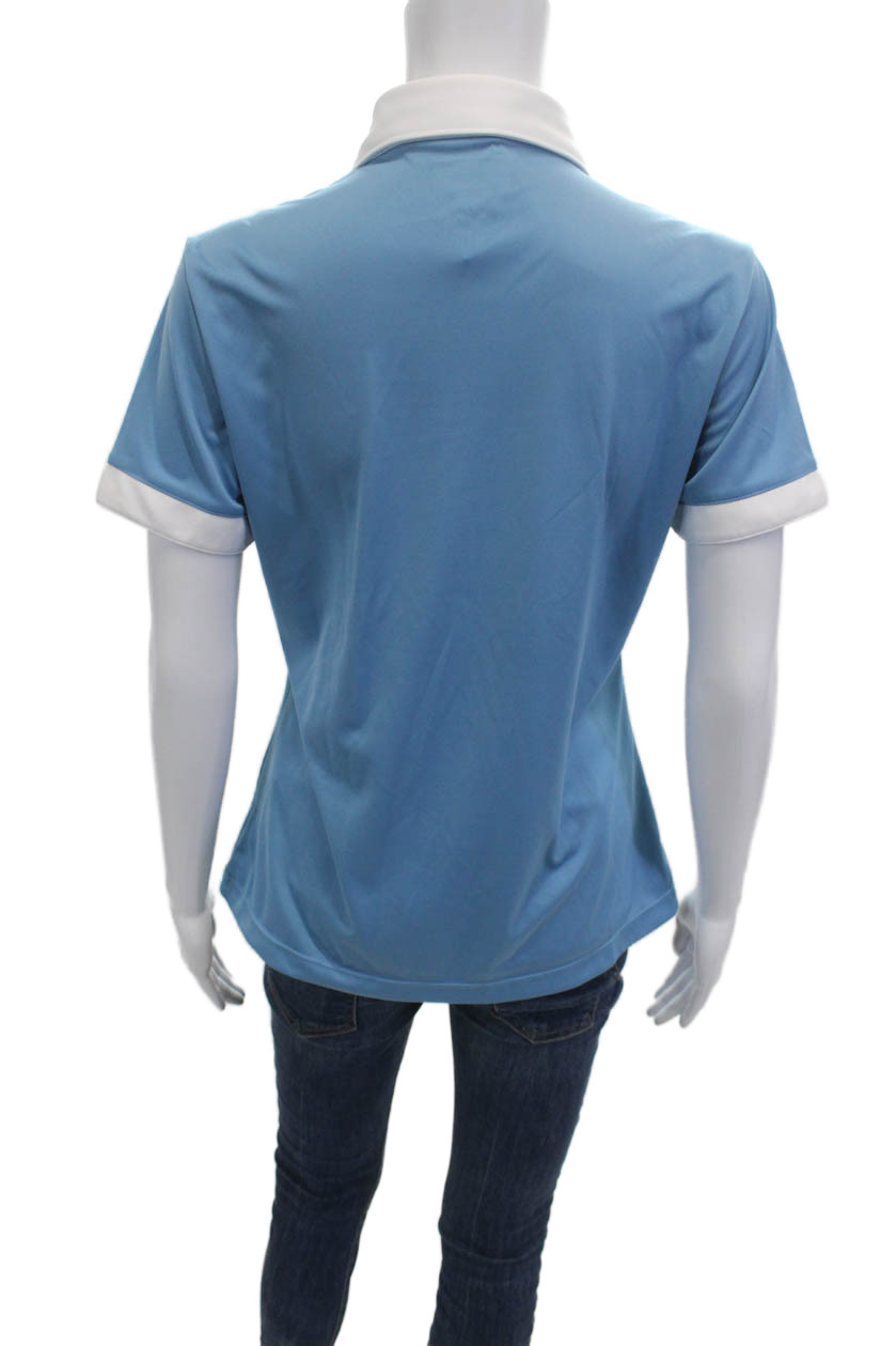 Greg Norman Womens Basic Collared Polo Short Slee… - image 3