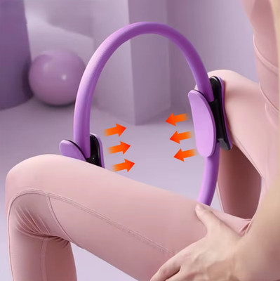 Pilates Ring Widerstandsring   Yoga Fitness Circle für Ganzkörpertraining Set