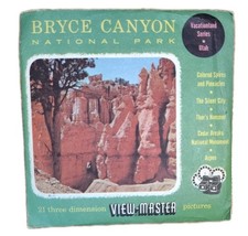 Vintage View-Master Bryce Canyon National Park Utah 3-Reel Packet 16 17 231