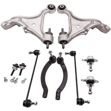 8pcs Front Suspension Track Control Set / Wishbone Kit For Volvo S60 V70