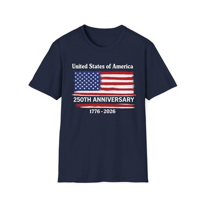 United States of America 250th USA Anniversary Shirt God Bless the USA 1776-2026