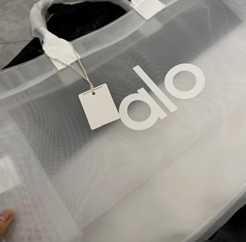 New With Tags, Alo Yoga Sheer Mesh Tote Bag, Light-weight